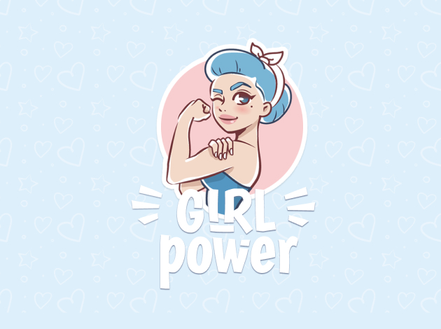 Стикеры </br>«Girl Power»